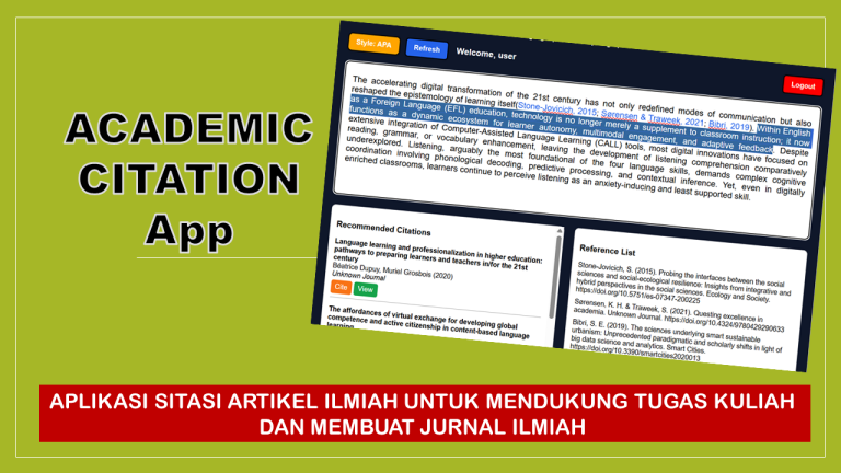 ACADEMIC CITATION